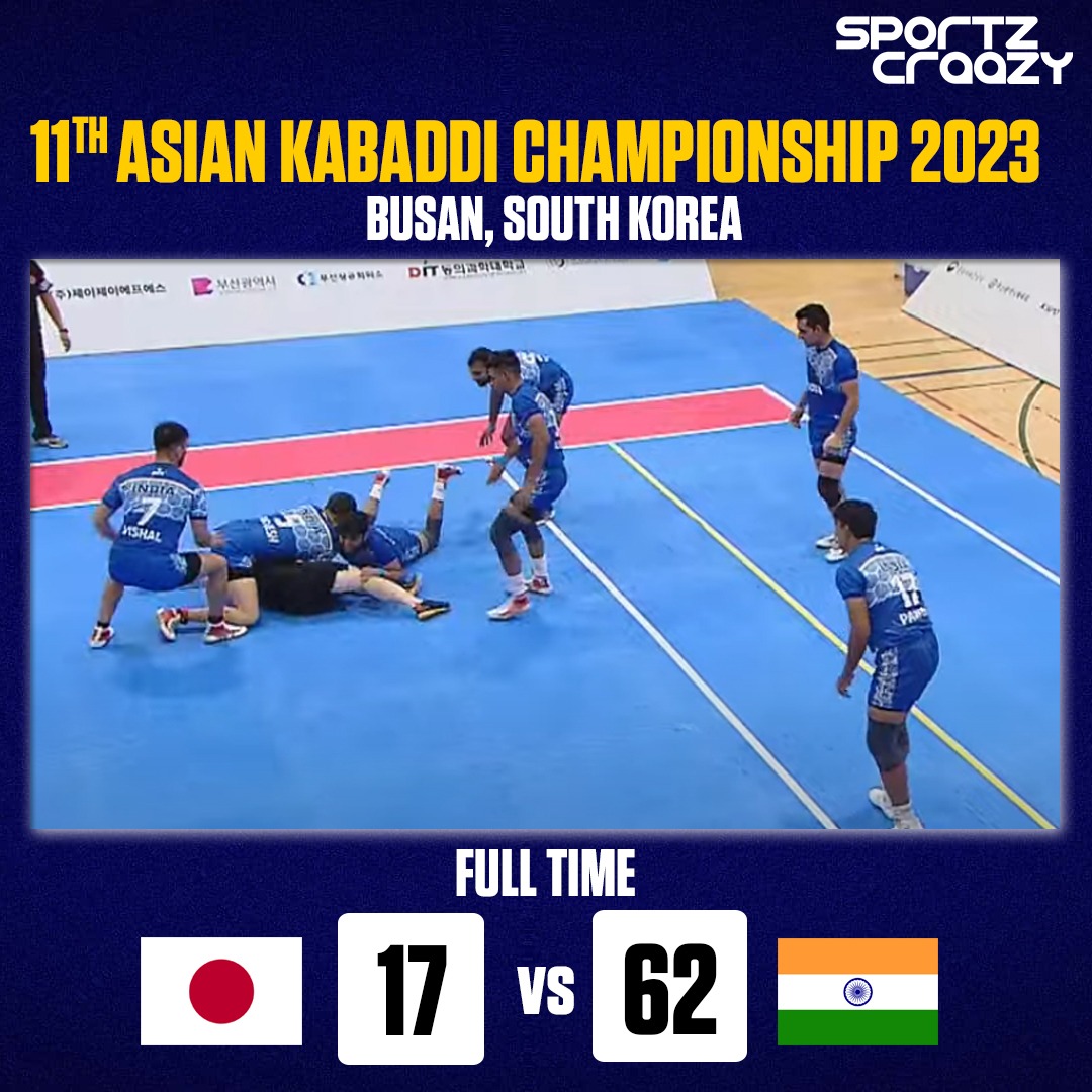 Live Streaming India Vs Japan Asian Kabaddi Championship 2023 India